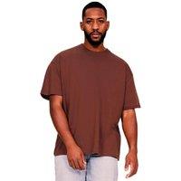 Casual Classics Men's Core Ringspun Cotton Oversized T-Shirt in Chocolate | Size: 3XL