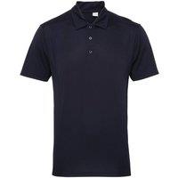 TriDri Men's Tri Dri Panelled Short Sleeve Polo Shirt in Navy | Size: 5XL