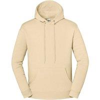 Fruit of the Loom Men's Iconic Premium Hoodie in Light Brown | Size: Small