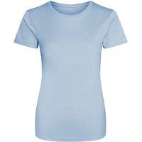 AWDis Women's Just Cool Sports Plain T-Shirt in Blue | Size: Large