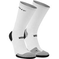 Hilly Women's Marathon Fresh Crew Socks in White | Size: 6-8