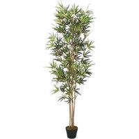 Berkfield Home Artificial Bamboo Tree 368 Leaves 80 cm Green
