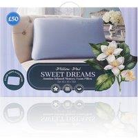 GAVENO CAVAILIA Jasmine Scent Infused Pillow in Blue