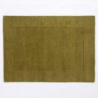 Esselle Esme Large Wool Rug in Olive | Size: 160 cm x 230 cm