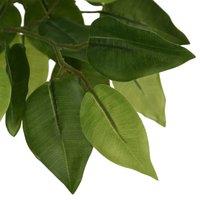 Berkfield Home Realistic Artificial Ficus Tree 756 Leaves 150 cm Green