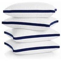 EONLION 4x Hotel Quality Pillows Soft Neck Back Support Bed Pillow in White