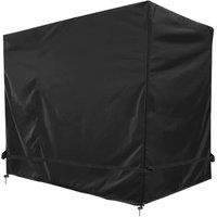 EONLION Large Outdoor Garden Hammock Cover in Black | Size: 100 cm