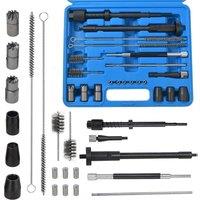 SPETLEK 21Pc Diesel Injector Seat Cutter Cleaner Cleaning in Blue | Size: 10000mm x 520mm