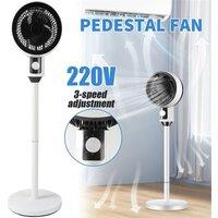 EONLION 9 Inch Air Circulator Fan Oscillating Electric in White | Size: 1000mm 2000mm