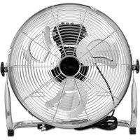 Kelvenix 20 Metal Floor Fan in Silver