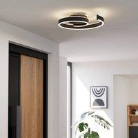 Eglo Andabaia-Z Smart Control LED Tuneable Ceiling Light, Black