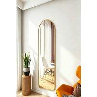 ExtraStar 40 x120 cm Arch Full Length Wall Mirror in Gold
