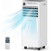 Costway 7000BTU Air Conditioner 3 in 1 AC Unit Fan & Dehumidifier for Max 35 in White