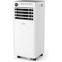 Costway 9000BTU Air Conditioner 3 in 1 AC Unit Fan & Dehumidifier for Max 42 in White