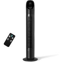 Kelvenix 34Tower Fan Oscillating Timer Coolness 3 Speed in Black