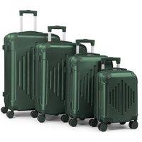 Kelvenix 4pcs Suitcase Set in Green | Size: 0.6m2
