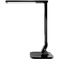 NESTLUNE 14W Multi-Function Black LED Desk Lamp