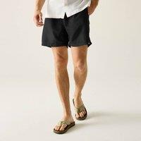 Regatta Men's Mackleyna Quick Drying Swim Shorts in Jet Black | Size: Small