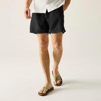 Regatta Men's Mackleyna Quick Drying Swim Shorts in Jet Black | Size: 2XL