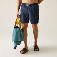 Regatta Men's Mackleyna Quick Drying Swim Shorts in Mid Navy | Size: 2XL