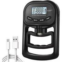 NESTLUNE Digital Hand Dynamometer 180kg Grip Strength Tester in Black | Size: 0-12 m