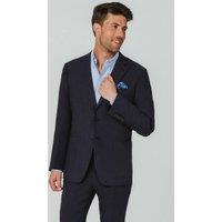Dobell Men's Navy Pure Linen 2 Piece Suit | Size: 42R