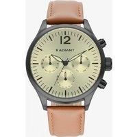 Radiant Men's RA641704 43mm Quartz Watch in Brown