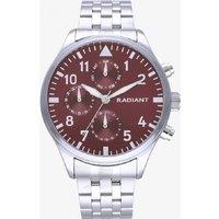 Radiant Men's RA612708 43mm Quartz Watch in Silver