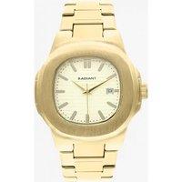 Radiant Men's RA650203 45mm Quartz Watch in Gold
