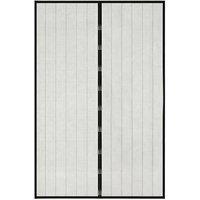 NESTLUNE 210x100cm Magnetic Insect Door Screen Net Mosquito Fly Bug in Grey | Size: 100 cm - 150 cm