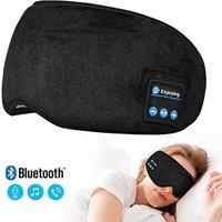 Nordara Black Bluetooth Stereo Sleep Eye Mask Headphones UK