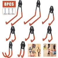 SPETLEK Wall Hook Organizer Tools Hanger 8x in Black | Size: Large