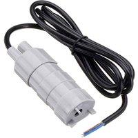 NESTLUNE 12V High Flow Submersible Water Pump in Grey | Size: 1000mm 16000mm