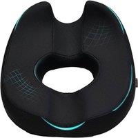 SPETLEK Breathable Memory Foam Cushion Seat in Black | Size: 100 cm x 190 cm