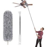 SPETLEK Extendable handle Feather Duster 280cm in Grey | Size: 0.6m2