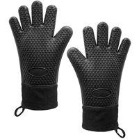 SPETLEK BBQ Grilling Gloves Large Heat in Black | Size: 0.6m2