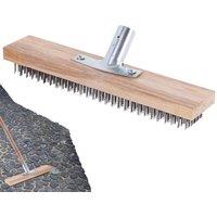 SPETLEK Wire Broom Head Metal Bristle Brush in Light Oak | Size: 0.6m2