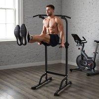 EONLION Multi-Functional Pull Up Bar Adjustable in Black | Size: 0-12 m