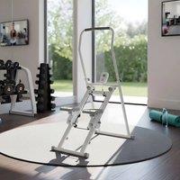 EONLION Climber Stair Stepper Machine Climbing Equipment in White | Size: 0-12 m