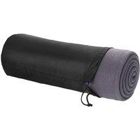 Bullet Huggy Blanket & Pouch in Dark Grey