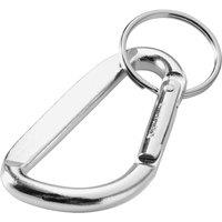 Bullet Timor Carabiner Key Chain in Silver