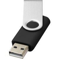 Bullet Rotate Basic USB Flash Drive Pack of 2 in Black