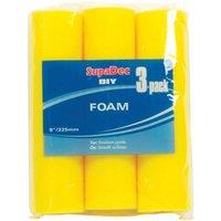 SupaDec Roller Refills (Pack of 3) in Yellow