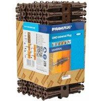 Rawlplug Universal Plug (Pack Of 288) in Brown