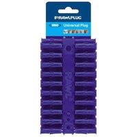 Rawlplug Universal Plug (Pack Of 80) in Blue