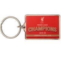 Liverpool FC Premier League Champions Keyring in Red