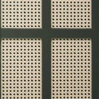Fine Dcor Cane Panel Wallpaper in Light Beige