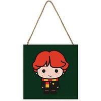 Harry Potter Chibi Ron Wooden Block in Green
