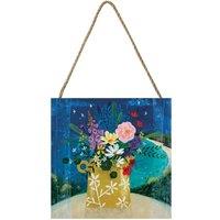 Julia Crossland Summer Posy Wooden Block