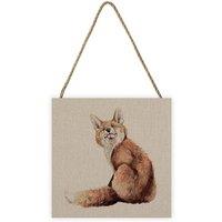 Jane Bannon Tobias Wooden Plaque in Taupe